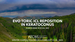EVO toric ICL reposition in keratoconus